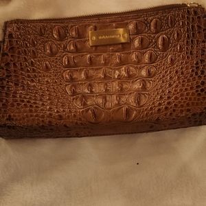 Brahmin wristlet cluch Toasted Almond
